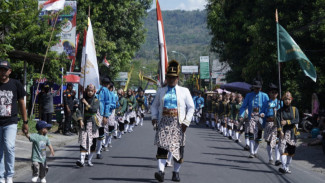 KIRAB BUDAYA dan Kenduri Ageng, Meriahkan Hari Jadi ke-77 Kelurahan Sriharjo, Bantul, Yogyakarta