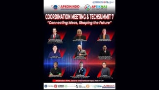 TechSummit 7 APTIKNAS Jakarta Siap Digelar di JIExpo, Anggota Antusias Hadiri Rapat Koordinasi 2025