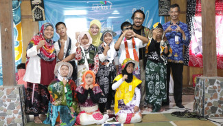 BATIK PEGON, Karya Anak-Anak Penyandang Disabilitas Rumah Inklusif Kebumen, Tembus Pasar Dunia