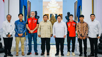 PRESIDEN Beri Pesan Khusus untuk Pembalap Muda Mario Aji dan Veda Ega agar Harumkan Nama Bangsa