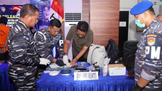 TNI AL Gagalkan Penyelundupan Sabu Jaringan Internasional di Batam, Amankan 1 Kg Narkoba dari Malaysia