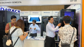 Smart Integrated Rack dari Indorack Curi Perhatian di INTI 2025: Solusi Mini Data Center Hemat Biaya dan Andal