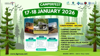 Coban Rondo Jadi Sorotan: Camperfest 2026 Targetkan 250 Pengunjung Internasional