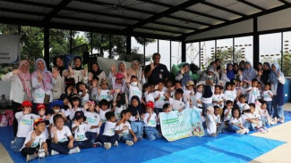 Outing Class PAUD Permata UNDIP di TPST UNDIP, Anak-Anak Belajar Sampah hingga Lihat Maggot dari Dekat