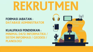 INFO LOKER: Tenaga Ahli Database Administrator untuk Bappenda Cimahi Jawa Barat