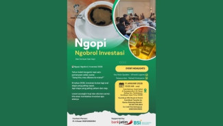 Ngopi Ngobrol Investasi 2026, Literasi Finansial Dimulai dari Secangkir Kopi