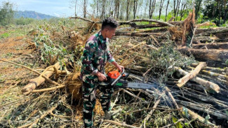 TNI AL Siapkan Hunian Sementara untuk Korban Banjir Bandang Batang Toru, Wujud Nyata Kepedulian Kemanusiaan