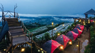 MANGLI SKY VIEW, Lokasi Camping yang Buka 24 Jam Non Stop di Kabupaten Magelang, Jawa Tengah