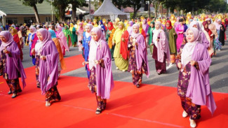TARI ZAPIN Massal, Ketika Ribuan Perempuan di Pekanbaru, Riau, Lestarikan Budaya Melayu