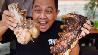 Balungan Rojo Karang Tengah Yogyakarta, Sensasi Menyantap Tulang Sapi Jumbo yang Bikin Kenyang dan Puas