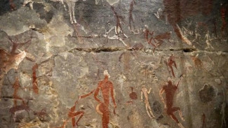 Seni Lukisan Batu Suku San di Afrika Selatan Menunjukkan Bukti Adanya Tarian Trans dan Ritual Inisiasi.