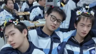 Gaya Unik Guru di China Tertibkan Rambut Murid: Bukan Dipotong, Malah Dikepang Cantik