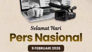 Peringatan Hari Pers Nasional 9 Februari 2026: Pers Sehat, Ekonomi Berdaulat, Bangsa Kuat.