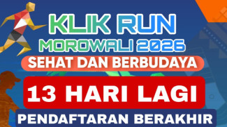 KLIK RUN MOROWALI 2026 Digelar 12 April, Anjungan Pantai Matano, Sajikan Pemandangan Eksotis