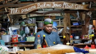 Bakmi Mbah Gito, Legenda Rasa Jawa dalam Balutan Nuansa Tradisional