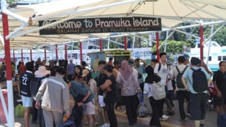 LEBARAN 2026: Wow, 10.866 Wisatawan Kunjungi Kepulauan Seribu