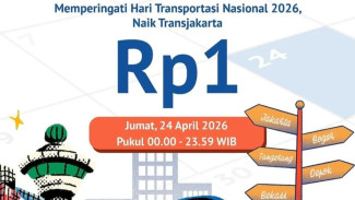 Hari Transportasi Nasional 2026, Pemprov DKI Jakarta Beri Tarif Transjakarta Rp1 Seharian Penuh