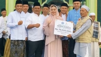 Iduladha di Salem Brebes: Salat di Balik Kabut dan Semangat Berbagi Bupati Paramitha
