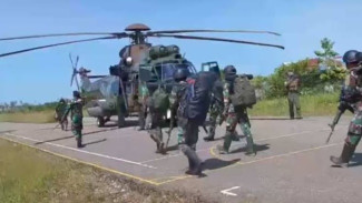 Prajurit Habema Deteksi Pergerakan Kelompok Bersenjata di Intan Jaya Papua