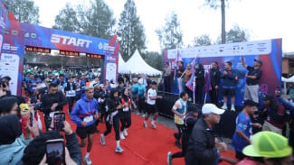 Ijen Geopark Run 2026 Dimulai, 839 Pelari Telusuri Pesona Alam Gunung Ijen, Banyuwangi, Jawa Timur