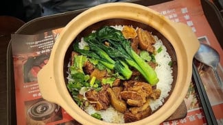 Sensasi Kuliner Nasi Claypot Unik di Jewel Changi Airport Singapura
