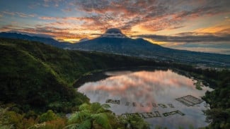 Telaga Menjer Wonosobo, Danau Tertua Dieng dari Letusan Gunung Pakuwaja