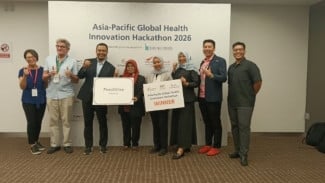 UNDIP Bawa Pulang Gelar Juara Inovasi Kesehatan Dunia dari Singapura Lewat Aplikasi FeedWise