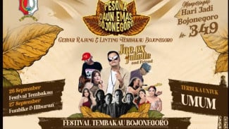 Festival Tembakau Bojonegoro 2026, Pesona Daun Emas Angkat Potensi Petani dan UMKM