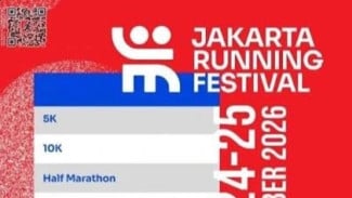 Jakarta Running Festival 2026 Siap Guncang GBK, Diikuti 37 Ribu Pelari Dunia