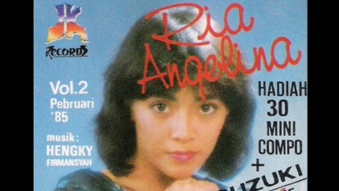 Ria Angelina, Salah Satu Bidadari JK Records. (indolawas.blogspot.com)