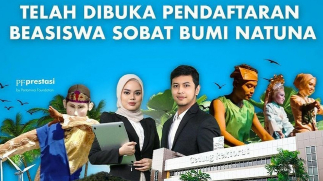 Pertamina Berikan Beasiswa untuk Putra-Putri dari Natuna