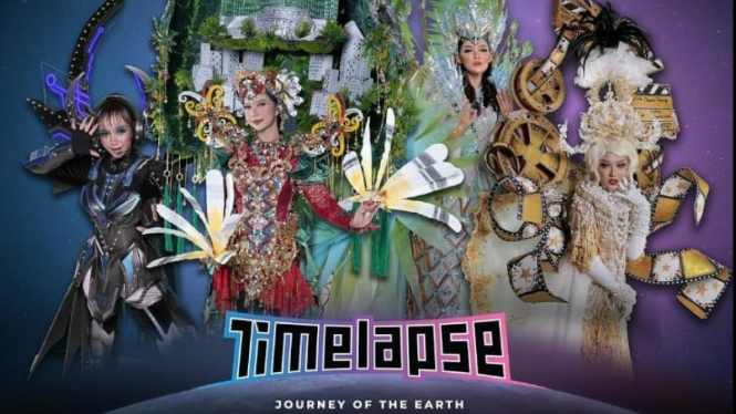 Jember Fashion Carnaval  Tema Timelapse, Journey of The Earth