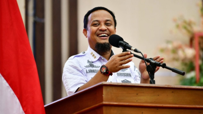Gubernur Sulawesi Selatan, Andi Sudirman Sulaiman