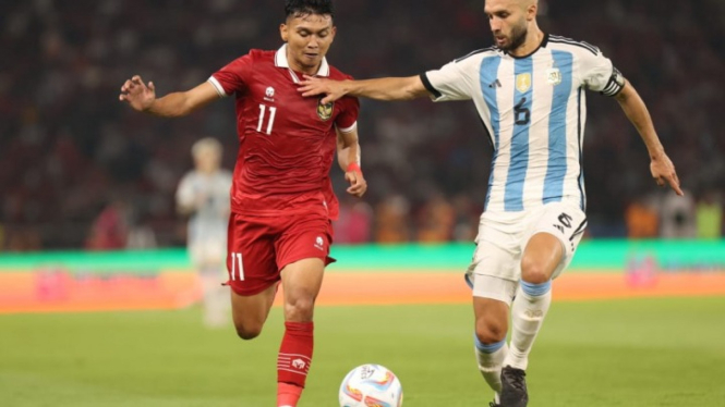 Timnas Indonesia Berikan Perlawanan pada Argentina