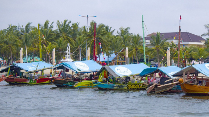 Ilustrasi Suasana Lokasi Wisata Pantai