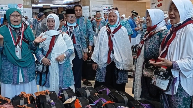 Jemaah Haji 2022 Bersiap Kembali ke Indonesia