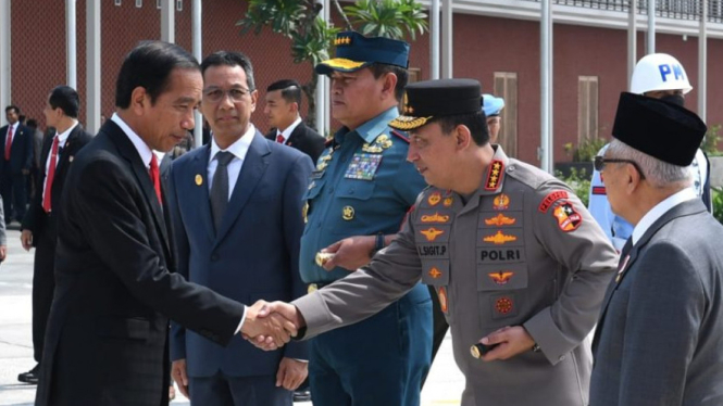 Presiden Jokowi Sebelum Bertolak ke Australia, Senin (03/07/2023)