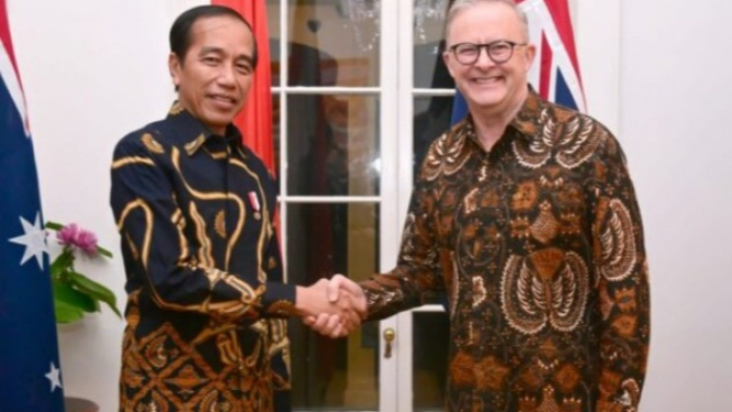 Presiden Jokowi dan PM. Akbanese