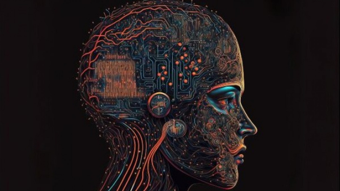 Artificial Intelegence  (illustrasi)