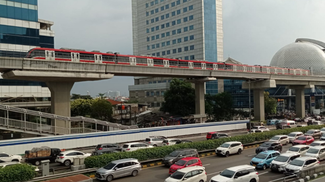 Suasana Ibu Kota Jakarta