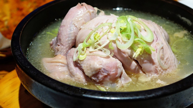 Samgyetang, Sup Ayam Ginseng