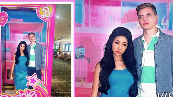 Lucinta Luna Berdandan Ala Barbie Bersama Alan, Kekasihanya