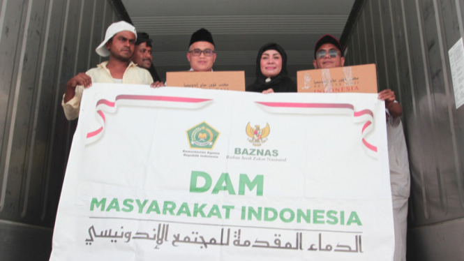 Daging Dam Jemaah Haji Dikirim dari RPH Al Ukaisiyah Makkah