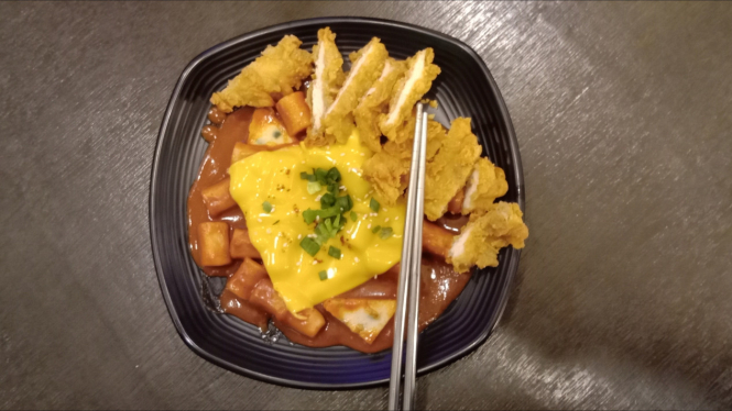 Cheese Tteokbokki Complete Andalan Teras Korea