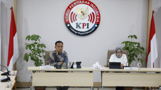 Anggota KPI Pusat, Tulus Santoso dan Aliyah