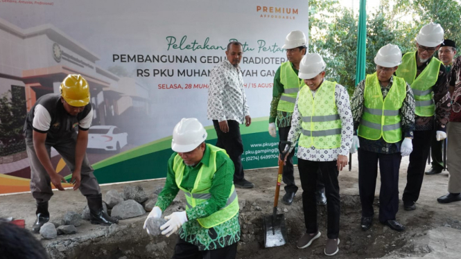 Peletakan Batu Pertama Gedung Radioterapi RS PKU Muhammadiyah, Gamping