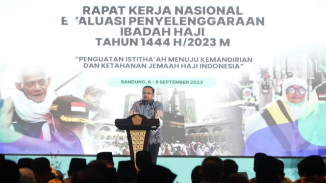 Menag buka Rakernas Evaluasi Penyelenggaraan Ibadah Haji 1444 H/2023 M