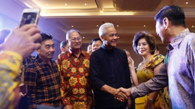 Ganjar Pranowo Bersama Para Pengusaha Semarang