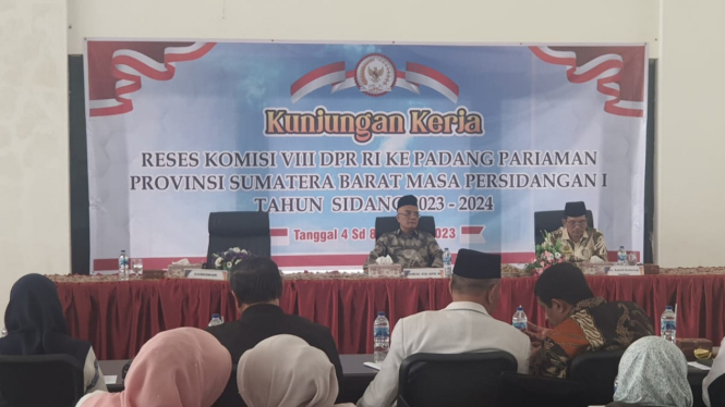 Komisi VIII DPR RI Kunjungan Kerja ke Sumatera Barat