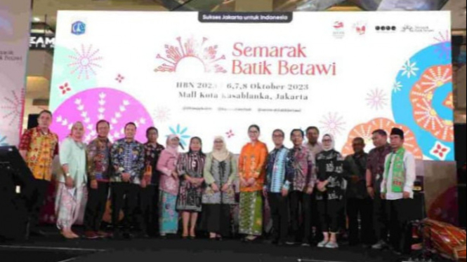 "Semarak Batik Betawi" di Kota Kasablanka, 6-8 Oktober 2023